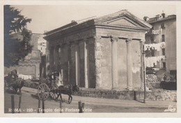 ROMA-TEMPIO  DELLA FORTUNA VIRELE-CARTOLINA VERA FOTOGRAFIA-NON VIAGGIATA -1930-1938 - Andere Monumente & Gebäude