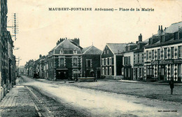 Maubert Fontaine * La Place De La Mairie * Café National * Pharmacie - Other & Unclassified