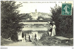 78-TRIEL- ( Bords De La Seine, Pres De Chez MALLARD ) - Triel Sur Seine