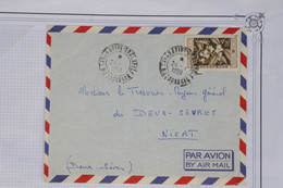AW6  MADAGASCAR  BELLE  LETTRE   1959 PAR AVION TANANARIVE  POUR  NIORT  FRANCE + +AFFRANCH. PLAISANT. - Covers & Documents