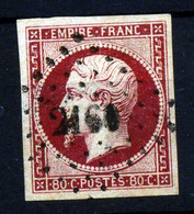 Francia Nº 17A Usado.  Año 1854 - 1853-1860 Napoléon III