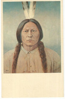 CPA , USA., N°14317- B, Nebraska State Historical  Society , Lincoln , Sitting Bull Ed. Dunlop - Lincoln