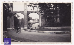 Chaumont / Viaduc - Photo Originale 1937 11x6,5cm Cycle Vélo Course Cycliste ? Haute-Marne A74-31 - Cyclisme