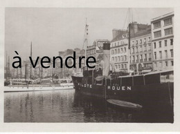 Pilote Rouen, Port Du Havre, Bassin Du Commerce,  1930 - Remolcadores