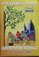 Cyclotourisme : Concentration Nationale à Montmorillon , Paques 2007 - Ciclismo