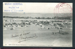 Maroc - Cachet Du Poste Militaire De Bou-Anan Sur Carte Postale Pour Valenciennes - J 94 - Storia Postale