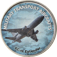 Monnaie, Zimbabwe, Shilling, 2020, Avions - KC-10 Extender, SPL, Nickel Plated - Simbabwe
