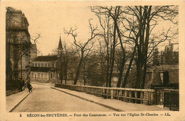 Bécon Les Bruyères * Le Pont Des Couronnes * Vue Sur L'église St Charles - Other & Unclassified