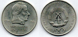 Allemagne - 20 Mark 1972 SUP - Other & Unclassified