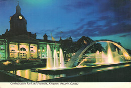 Confederation Park And Fountain, Kingston, Ontario, Canada - Kingston