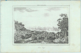 84900 - Guadeloupe - VINTAGE Italian Engraving 1800's -  Ille De France - Sonstige & Ohne Zuordnung