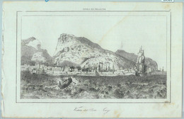 84901 - Guadeloupe - VINTAGE Italian Engraving 1800's -  Ille De France - Sonstige & Ohne Zuordnung