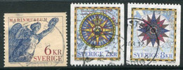 SWEDEN 1997 Cartography Conference Used   Michel 2006-08 - Used Stamps