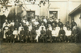 Breuillet * Carte Photo Militaria * Hôpital Militaire 1914 Infirmière Soldat Blessé * Photographe Actualité Photo Royan - Other & Unclassified