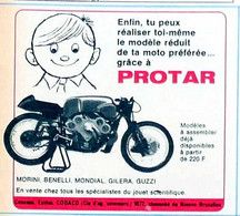 Publicité Papier MOTO PROTAR MODELE REDUIT 1967 46 TLP1077135 - Advertising