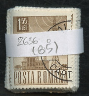 Roumanie - Rumänien - Romania Lot 1971 Y&T N°2636 - Michel N°2957 (o) - 1,55l Télévision - Lot De 85 Timbres - Volledige & Onvolledige Vellen