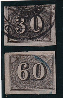 Brésil N°13/14 - Oblitéré - TB - Used Stamps