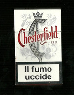 Tabacco Pacchetto Di Sigarette Italia - Chesterfield Red 3 Da 20 Pezzi T.2 - Vuoto - Empty Cigarettes Boxes