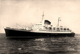 Bateau * Le FLANDRE * Paquebot De La Compagnie Générale Transatlantique - Steamers