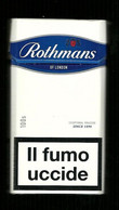 Tabacco Pacchetto Di Sigarette Italia - Rothmans 100s  Da 20 Pezzi Tipo 2 - Vuoto - Empty Cigarettes Boxes