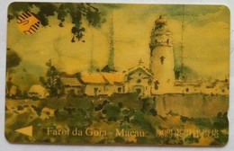 Macau MOP$100 8MACA " Farol Da Guia - Macau " - Macau