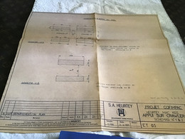 Département De Chimie Pétrole S À Heurtey Projet Cofimpac 1971 Pal Crawler Shema - Arbeitsbeschaffung