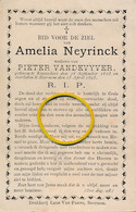 Amelia NEYRINCK -- Knesselare 1823 - Beernem 1895 - Overlijden
