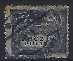 Poland 1919-20  Provisional Government  1m (o) Mi.109 - Used Stamps