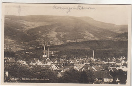 B3079) ACHERN I. Baden Mit HORNIGSRINDE - Kirche Häuser ALT ! 1934 !! - Achern