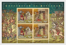 Hungary 2022 Europa CEPT Stories & Myths Block Of 2 Sets Mint - Unused Stamps