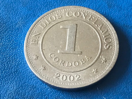 Münze Münzen Umlaufmünze Nicaragua 1 Cordoba 2002 - Nicaragua
