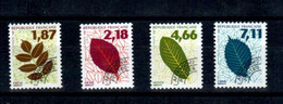 Timbres France 1996 Neuf Préoblitérés Série N°236 à N°239 Feuilles D'Arbres (II) Yvert & Tellier 2012 Feuille Foglio ... - 1989-2008