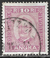 Angra – 1892 King Carlos 10 Réis Used Stamp - Angra
