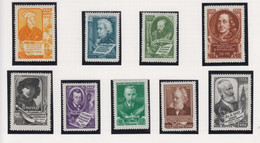 Sowjet-Unie Jaar 1956 Michel-nr 1882/1890 ** - Other & Unclassified