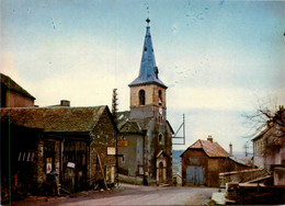 Le Vibal * Rue Et Vue Sur L'église Du Village - Sonstige & Ohne Zuordnung