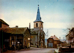 Le Vibal * Rue Et Vue Sur L'église Du Village - Autres & Non Classés