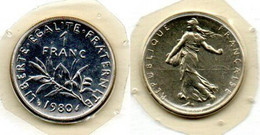 1 Franc 1980 FDC - Sonstige & Ohne Zuordnung