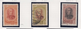 Sowjet-Unie Jaar 1956 Michel-nr 1898/1900 Gestempeld - Altri & Non Classificati