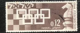 Israël - Israel - C9/52 - (°)used - 1964 - Michel 312 - Schaakolympiade - Gebruikt (zonder Tabs)