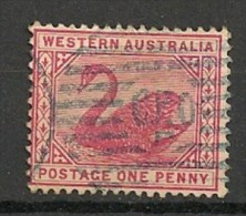 Timbres - Océanie - Australie - Western Australia - 1885-1890 - 1  Penny - - Gebraucht