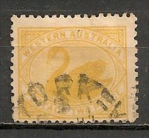 Timbres - Océanie - Australie - Western Australia - 2 Pence - - Used Stamps