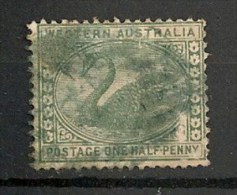 Timbres - Océanie - Australie - Western Australia - 1889 - 1 1/2 Penny - - Used Stamps