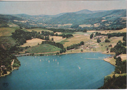 CPSM-D10-LA SALVETAT SUR AGOUT Vue Aérienne Sur Le Lac De La RAVIEGE, Prés - La Salvetat