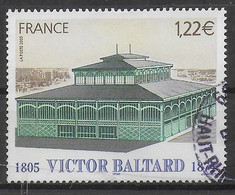 "Victor Baltard - Pavillon Baltard" 2005 - 3824 - Used Stamps
