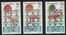 Somalie 1998 - Oiseaux, Flamants Roses - 3 Val Neufs // Mnh // €13.50 - Flamants