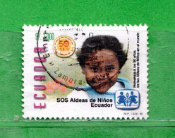 Ecuador °- 1999 - Villages D'Enfants SOS -  Yvert. 1468.  Used. - Ecuador