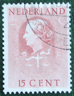 15 Ct Cour Internationale De Justice NVPH Dienst D36 D 36 (Mi 36) 1951-1958 Gestempeld  Used NEDERLAND / NIEDERLANDE - Service