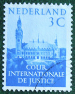 3 Ct Cour Internationale De Justice NVPH Dienst D28 D 28 (Mi 28) 1951-1958 Gestempeld  Used NEDERLAND / NIEDERLANDE - Servizio