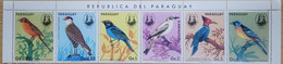 Bicentenary Of John Audubon, Birds, Bird, Animal, Paraguay Set Of 6v MNH 1985 - Cernícalo