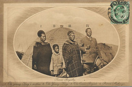 Swazi Royalty Young King With Mother, Queen Regent And Prince Malunga P. Used Port Elizabeth - Swazilandia